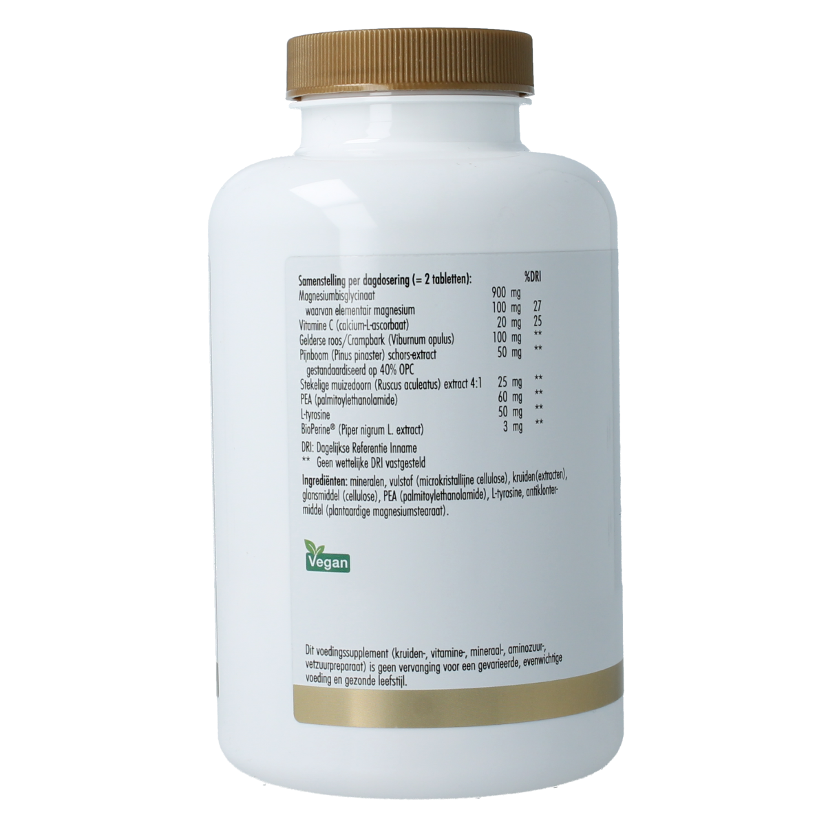 Golden Naturals Magnesium & crampbark 180.00 Tabletten