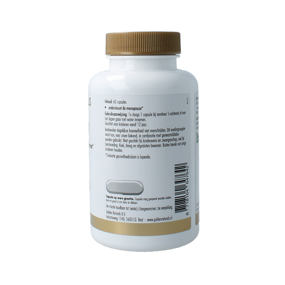 Golden Naturals Salie 5000mg  60.00 Capsules