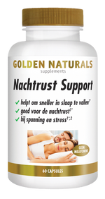 Golden Naturals Nachtrust support 60.00 Capsules