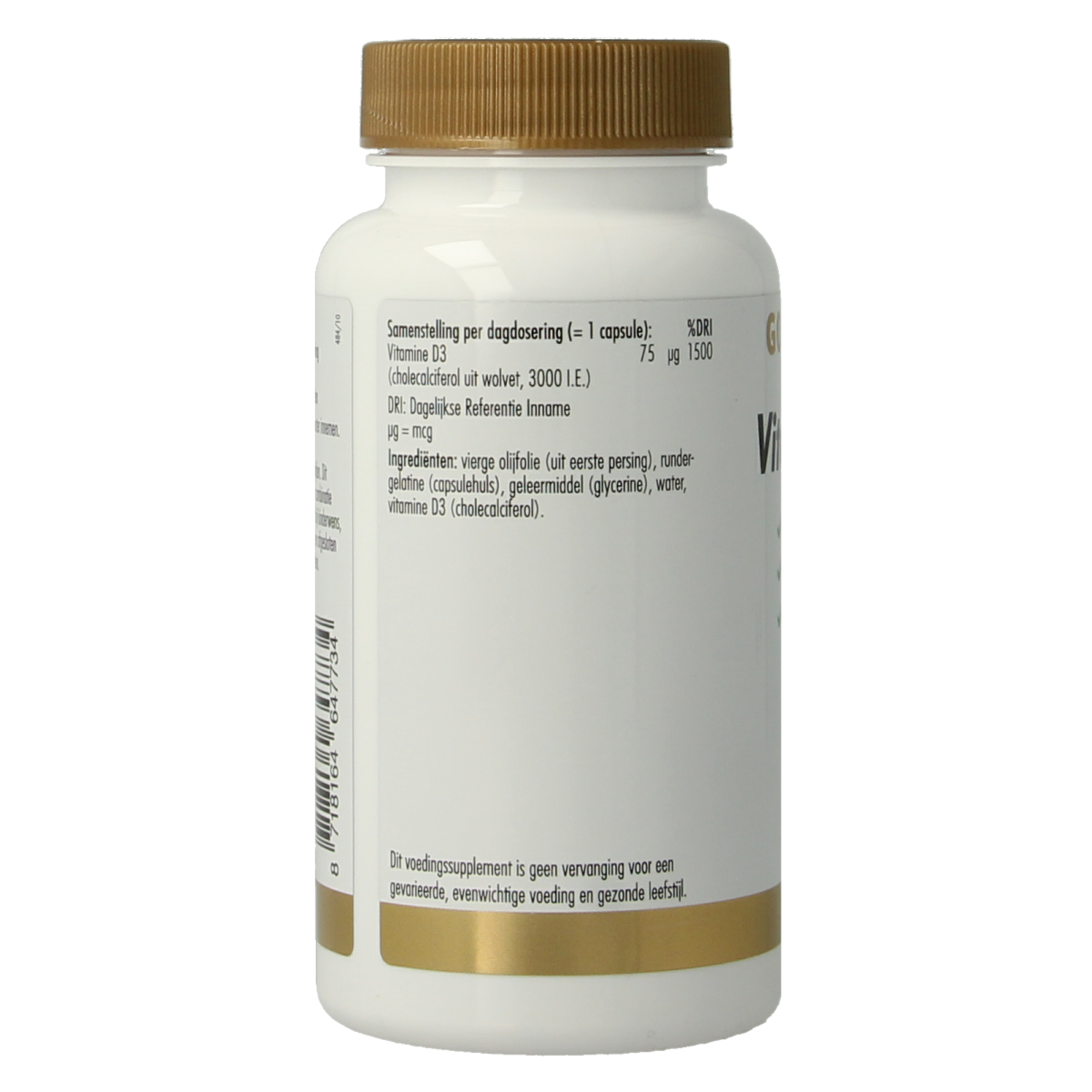 Golden Naturals Vitamine D3 75mcg 120.00 Softgels