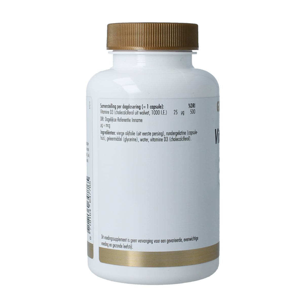 Golden Naturals Vitamine D3 25mcg 360.00 Capsules