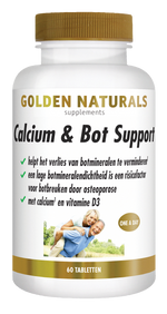 Golden Naturals Calcium & bot support 60.00 Tabletten