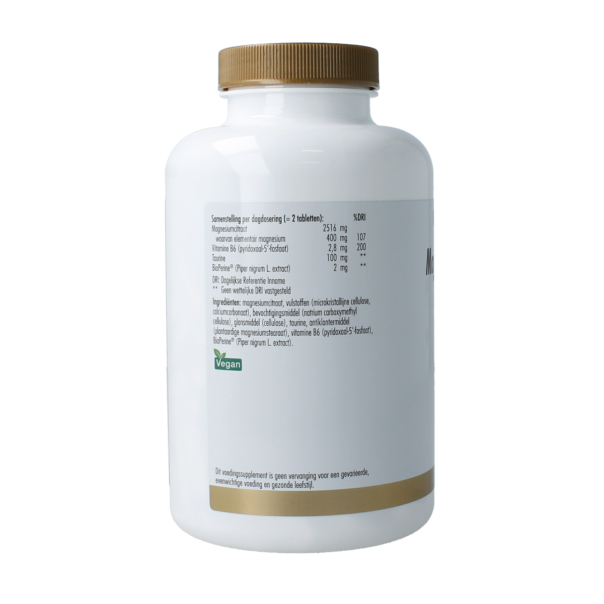 Golden Naturals Magnesium citraat 400mg 180.00 Tabletten