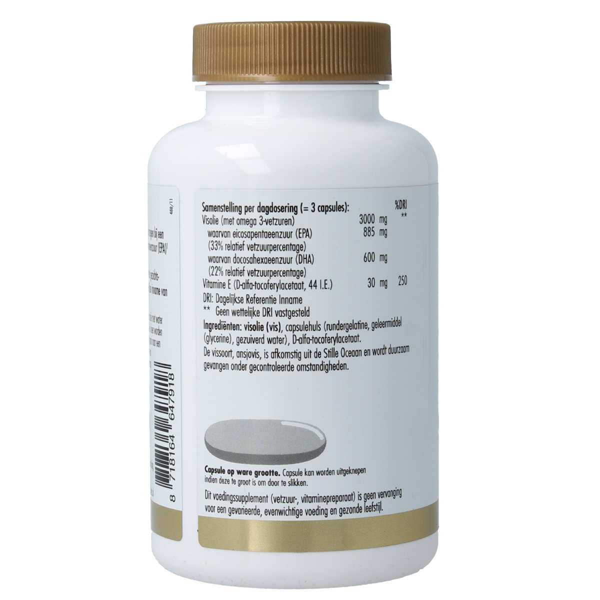 Golden Naturals Visolie 33% EPA 22% DHA 60.00 Softgels