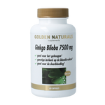 Golden Naturals Ginkgo biloba 7500mg 60.00 Capsules