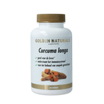 Golden Naturals Curcuma longa 60.00 Vegetarische capsules