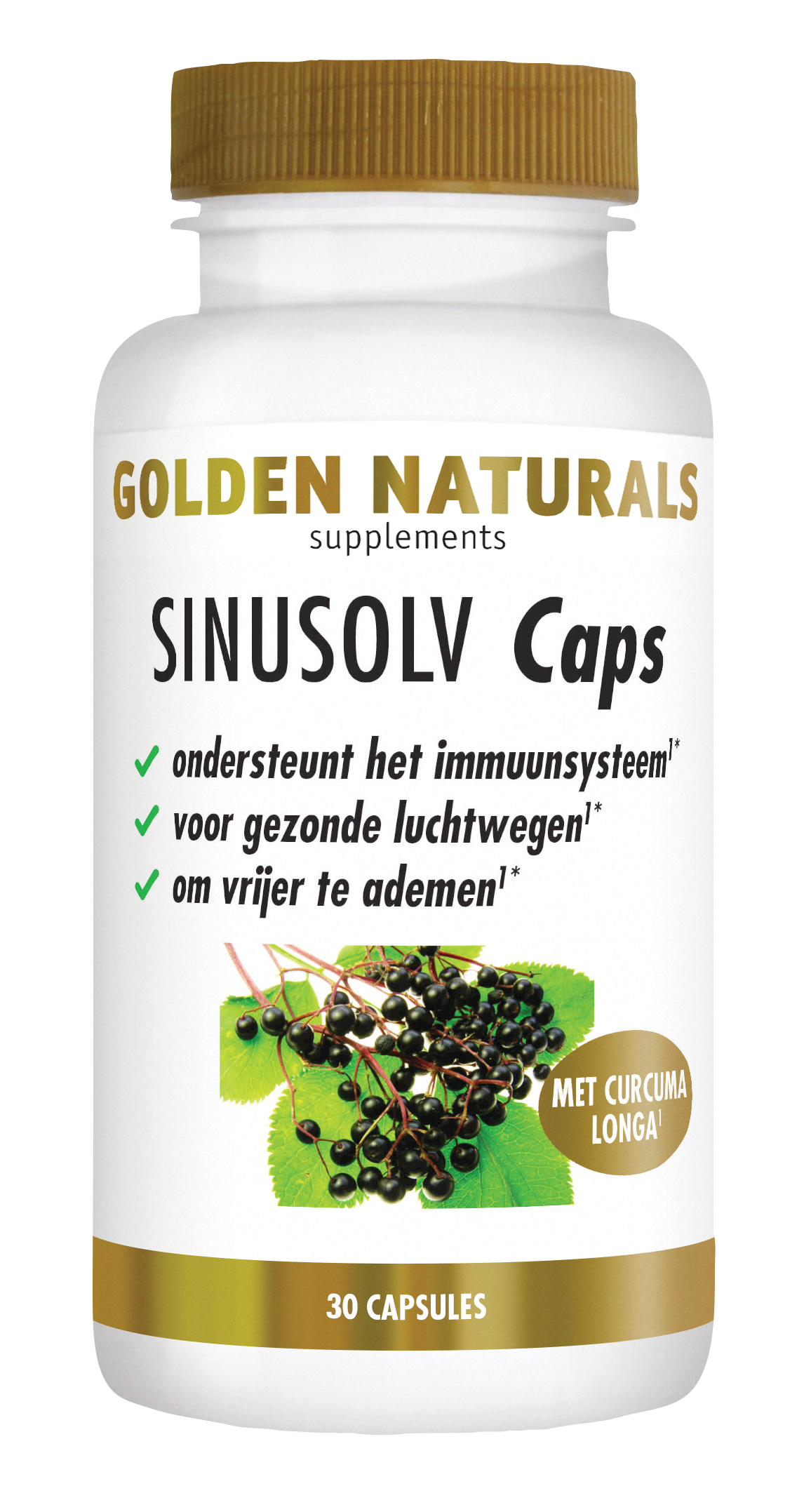 Golden Naturals Sinusolv 30.00 Capsules