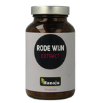 Hanoju Rode wijn extract 250mg 150.00 Vegetarische capsules