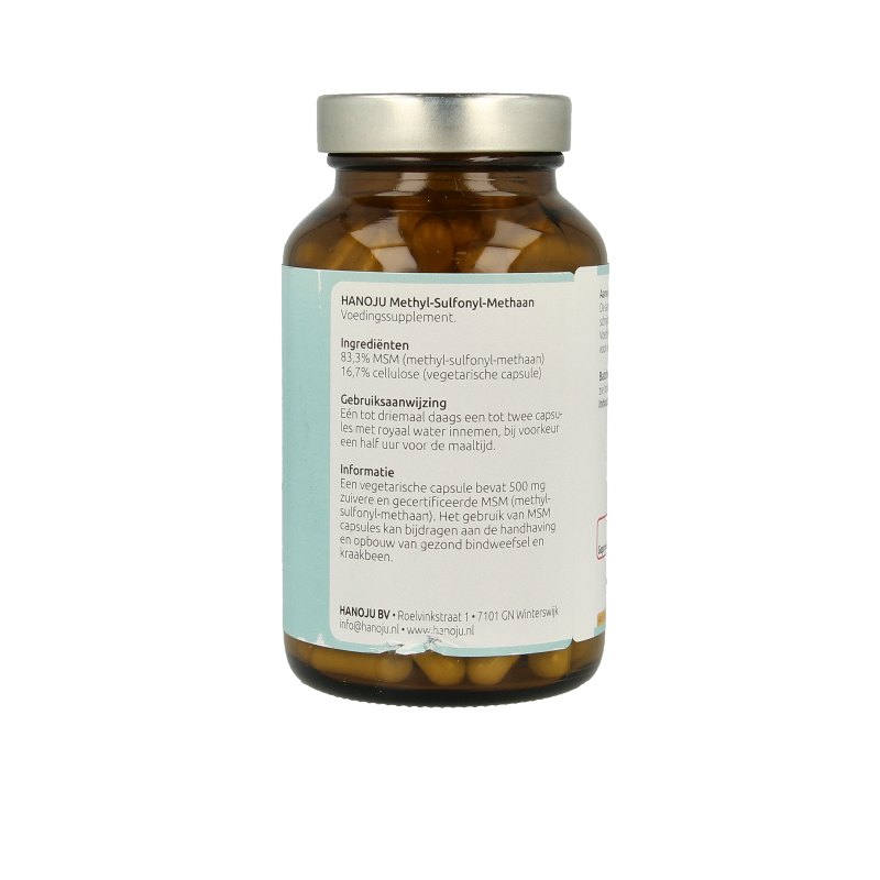 Hanoju MSM methyl 150 Vegetarische capsules