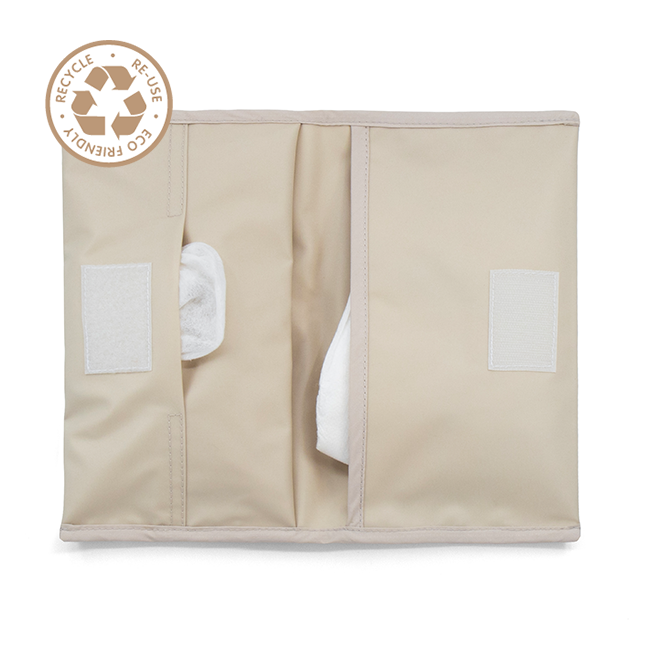 KipKep Napper luier-etui cookie beige 1.00 Stuks