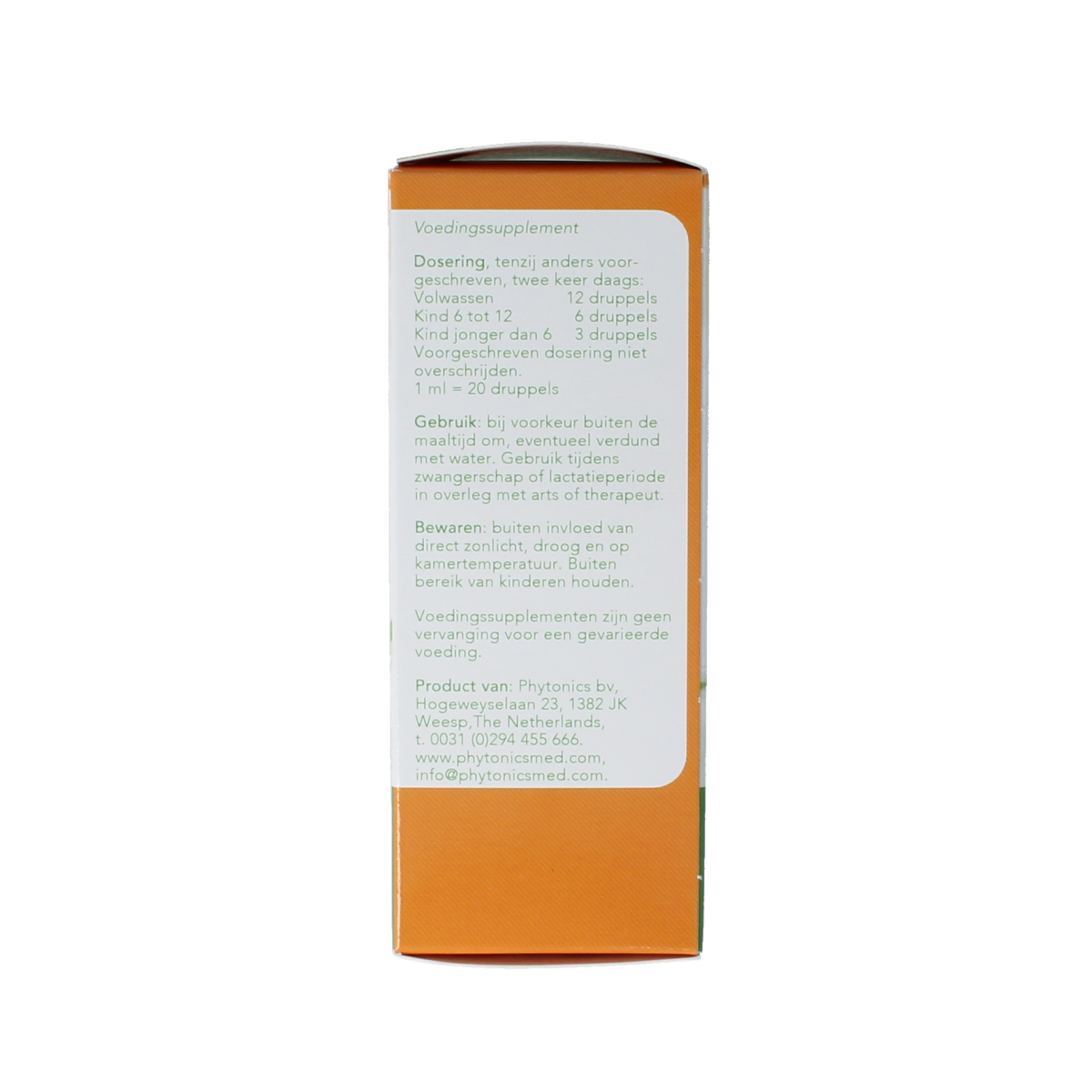 Phytonics Detox comp humaan 50.00 Milliliter
