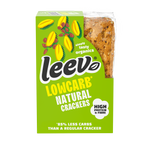 Leev Lowcarb natural crackers 3 x 2 stuks bio 80.00 Gram