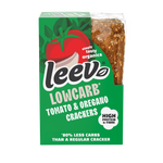Leev Bio lowcarb crackers tomaat & oregano 6.00 Stuks