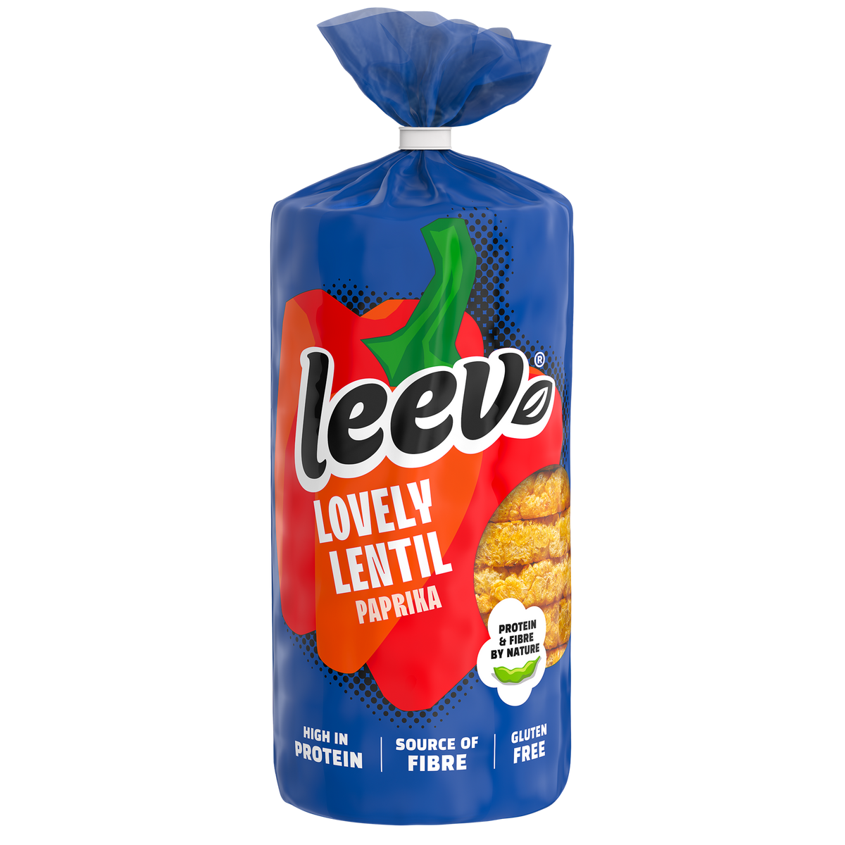 Leev Lovely lentil cakes paprika bio 117.00 Gram
