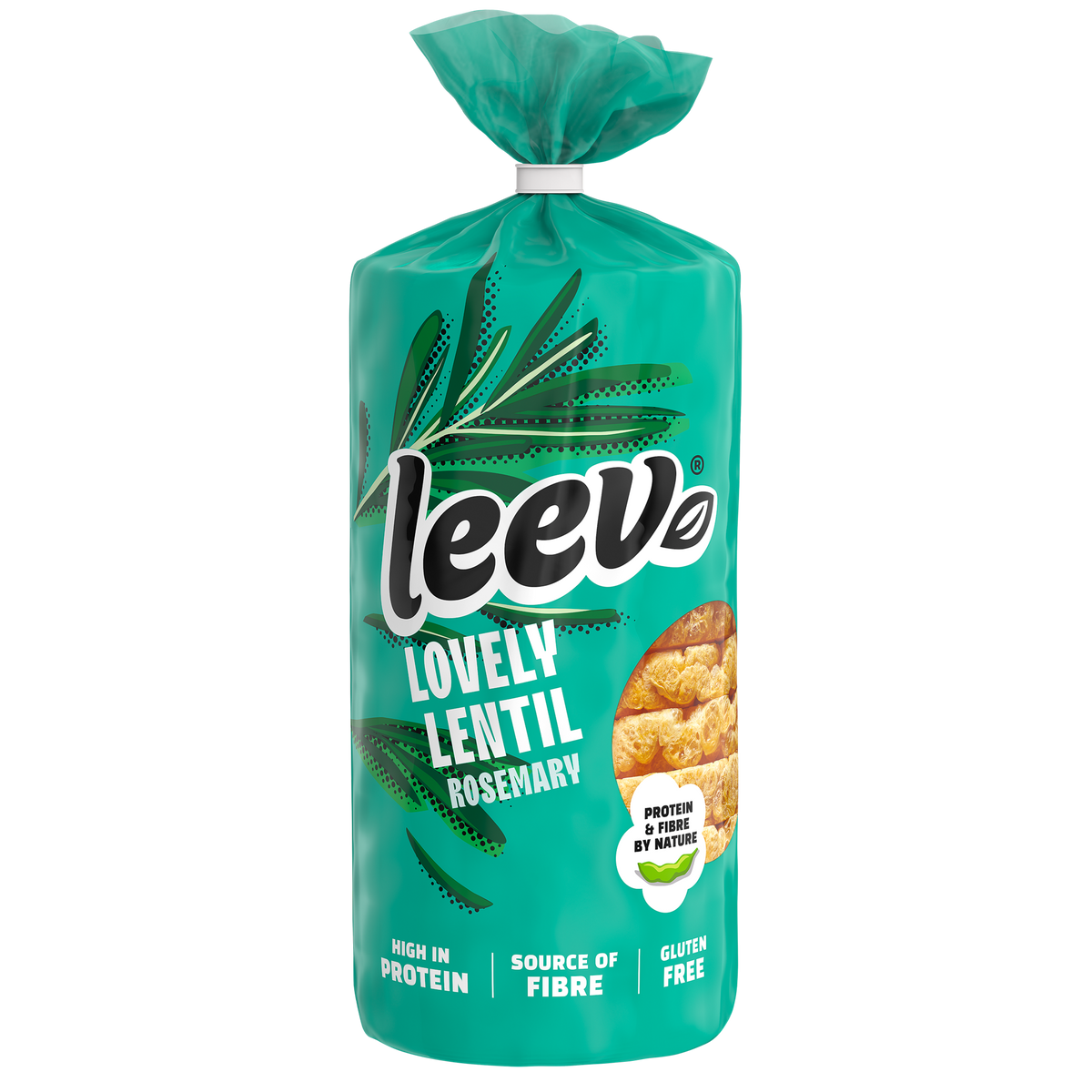 Leev Lovely lentil cakes rosemary bio 117.00 Gram
