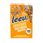 Leev Lowcarb crackers multiseed bio 80.00 Gram