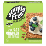 Leev Havercracker naturel free from gluten bio 100.00 Gram