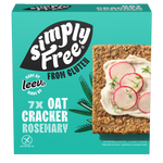 Leev Havercracker rozemarijn free from gluten bio 100.00 Gram