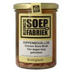 Kleinstesoepfabriek Kippenbouillon bio 400.00 Milliliter