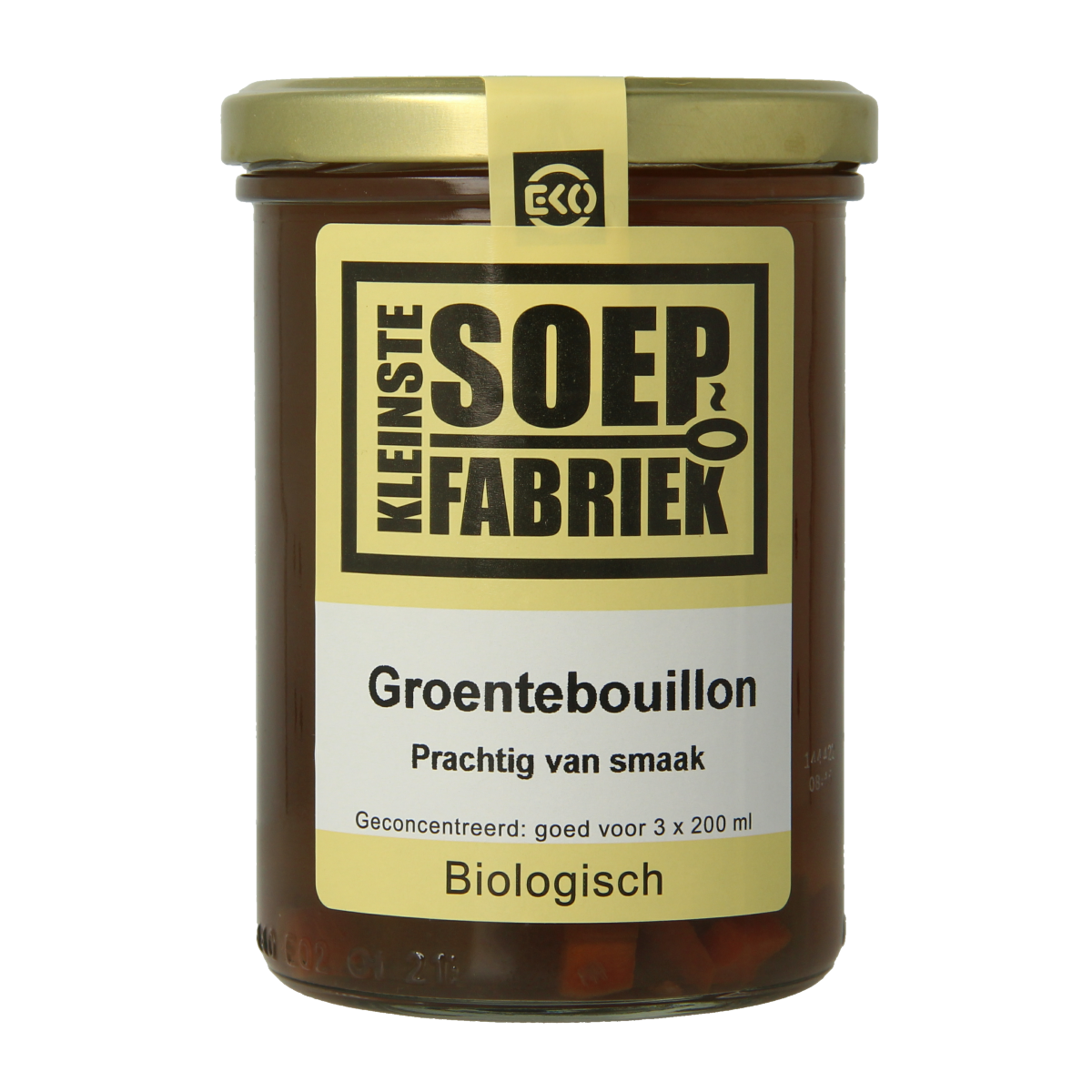 Kleinstesoepfabriek Groentebouillon bio 400.00 Milliliter