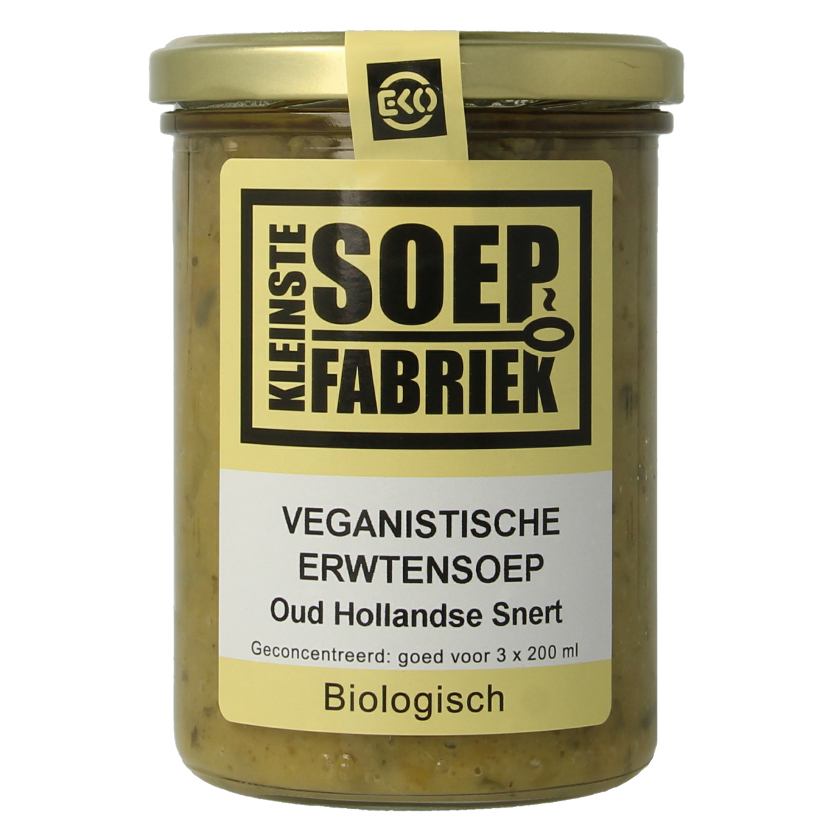 Kleinstesoepfabriek Erwtensoep/snert veganistisch bio 400.00 Milliliter