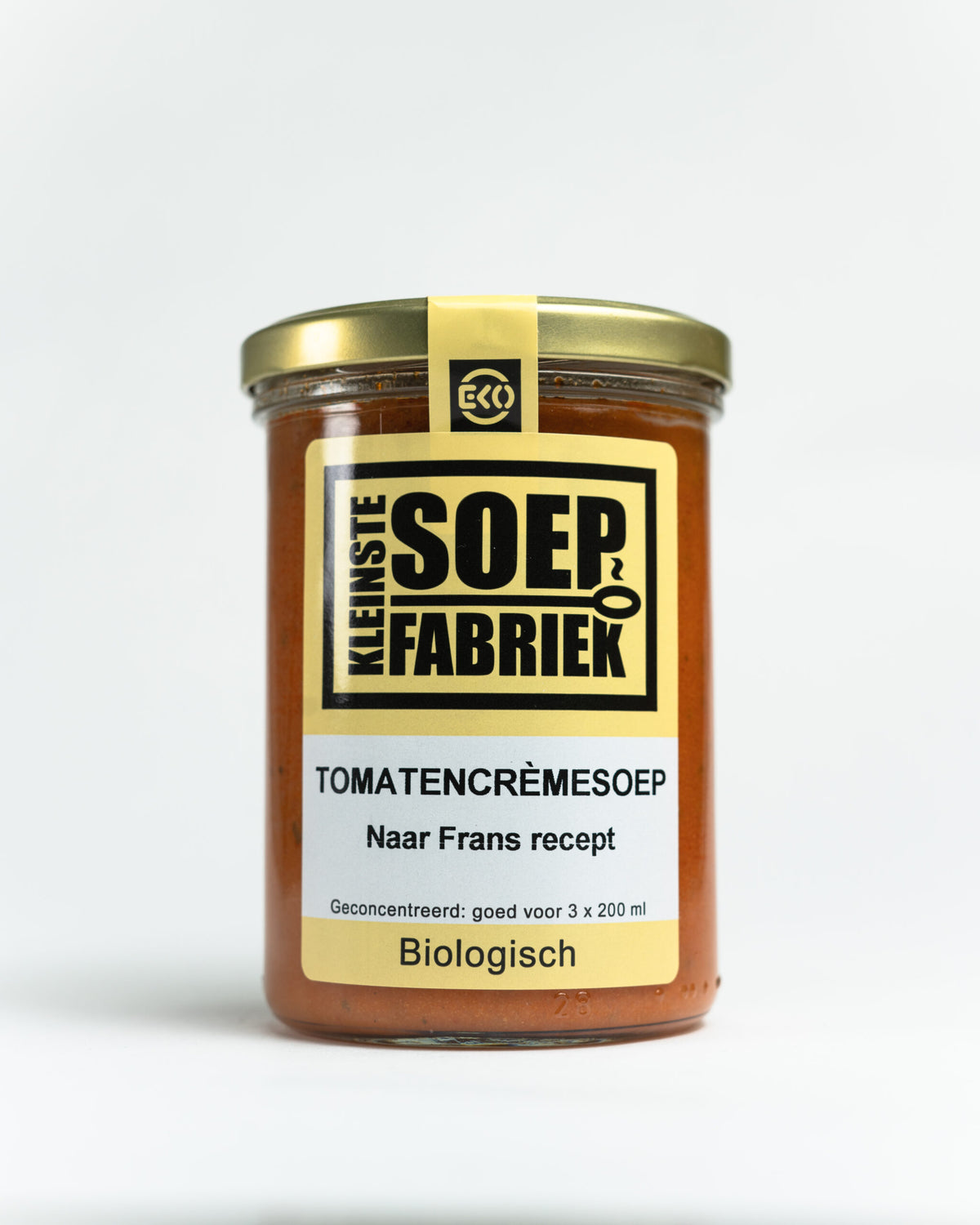 Kleinstesoepfabriek Tomaten creme soep bio 400.00 Milliliter