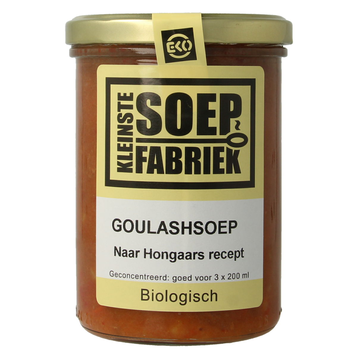 Kleinstesoepfabriek Goulash soep bio 400.00 Milliliter