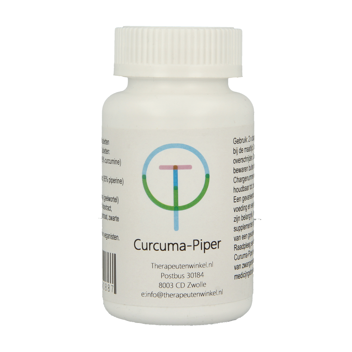 Therapeutenwinkel Curcuma Piper 90.00 Tabletten