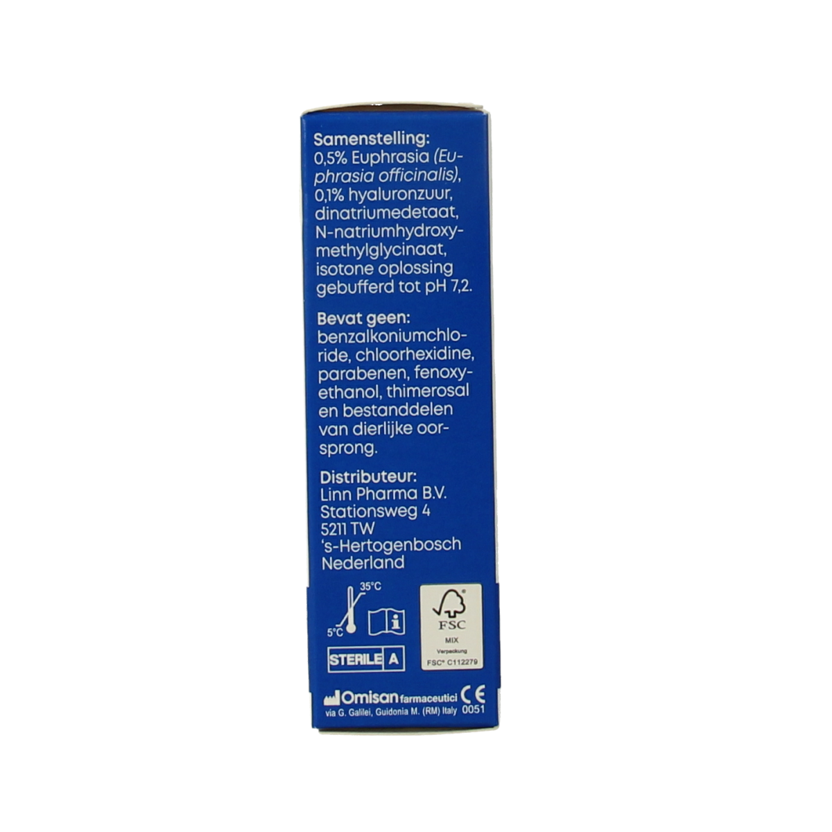 Linn Oogdruppels 5-1 euphrasia 10.00 Milliliter