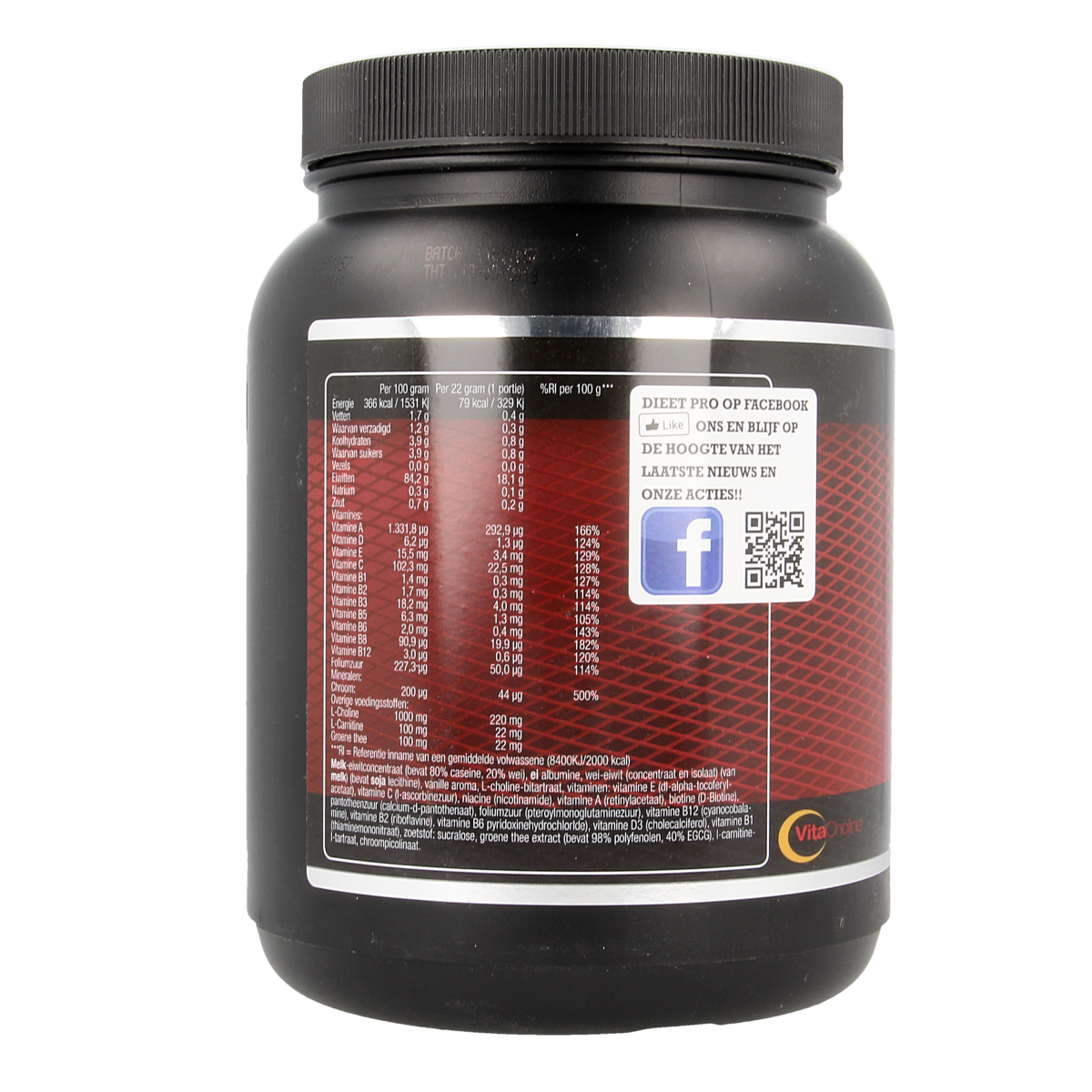 Dieet Pro Vanille 500.00 Gram