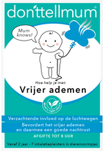 Donttellmum Inhalatiepleister vrijer ademen 7.00 Stuks