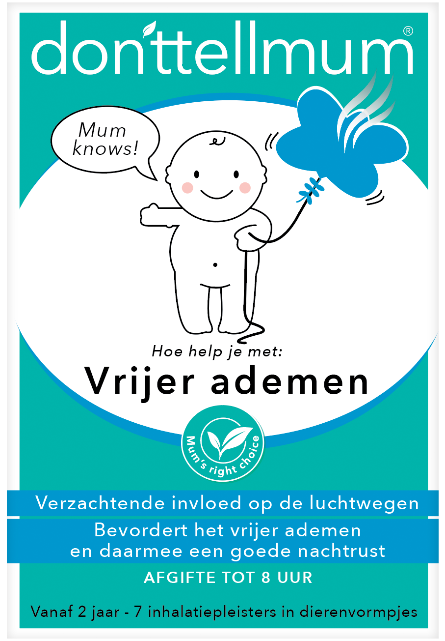 Donttellmum Inhalatiepleister vrijer ademen 7.00 Stuks