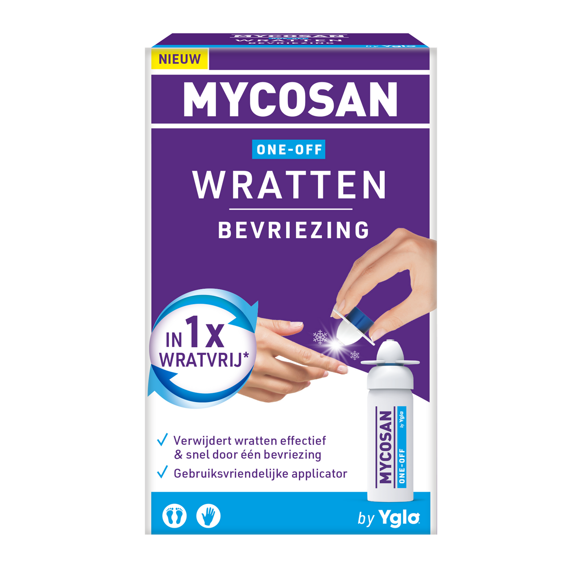 Mycosan One-off wratten bevriezing 50.00 Milliliter