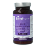 SanoPharm IJzer 10 mg & moly 20 mcg & C 30 mg 60.00 Tabletten