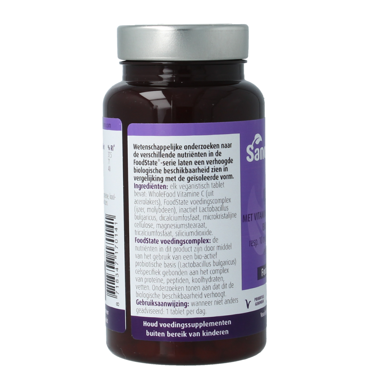 SanoPharm IJzer 10 mg & moly 20 mcg & C 30 mg 60.00 Tabletten