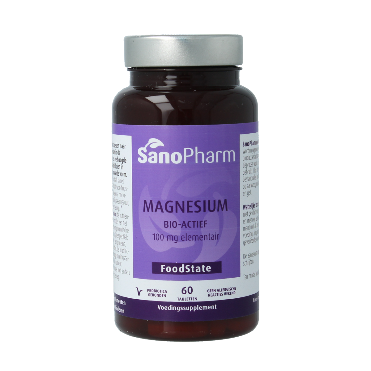SanoPharm FoodState magnesium 100mg 60.00 Tabletten