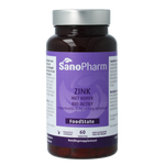 SanoPharm Zink 15mg & koper 1mg 60.00 Tabletten