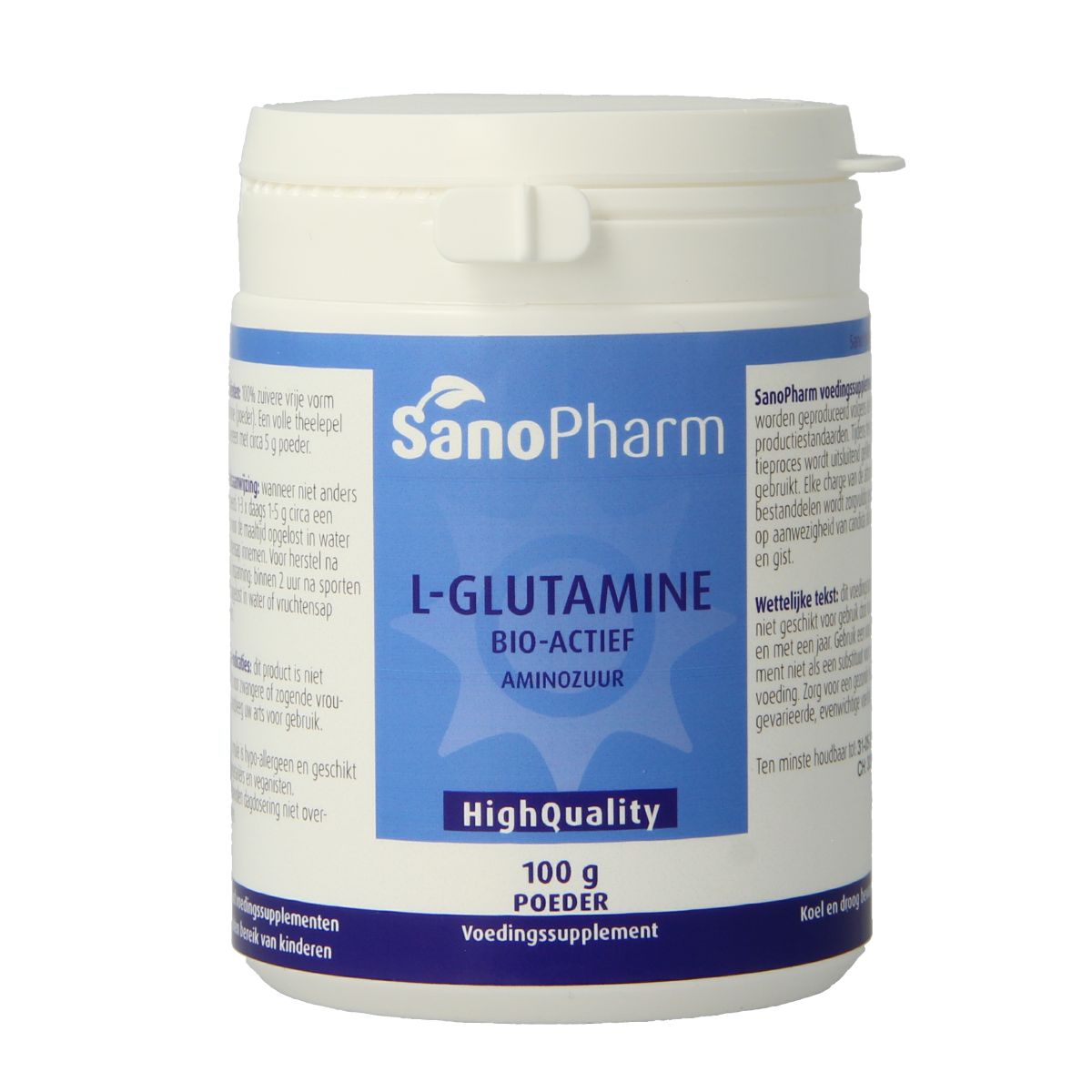 SanoPharm L-Glutamine  100.00 Gram