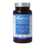 SanoPharm Vitamine B12 methyl adenosylcobalamine 500mcg 60.00 Zuigtabletten