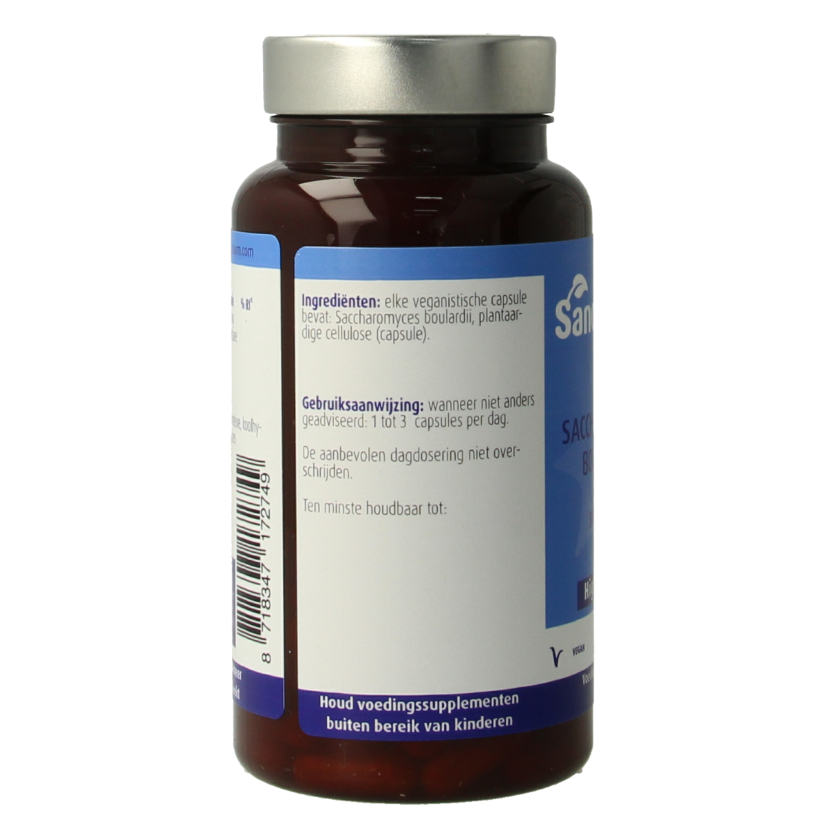 SanoPharm Saccharomyces boulardii 60.00 Capsules