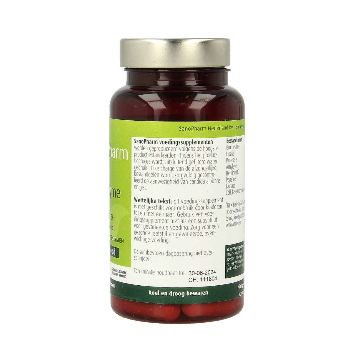 SanoPharm Sanozyme 60.00 Capsules
