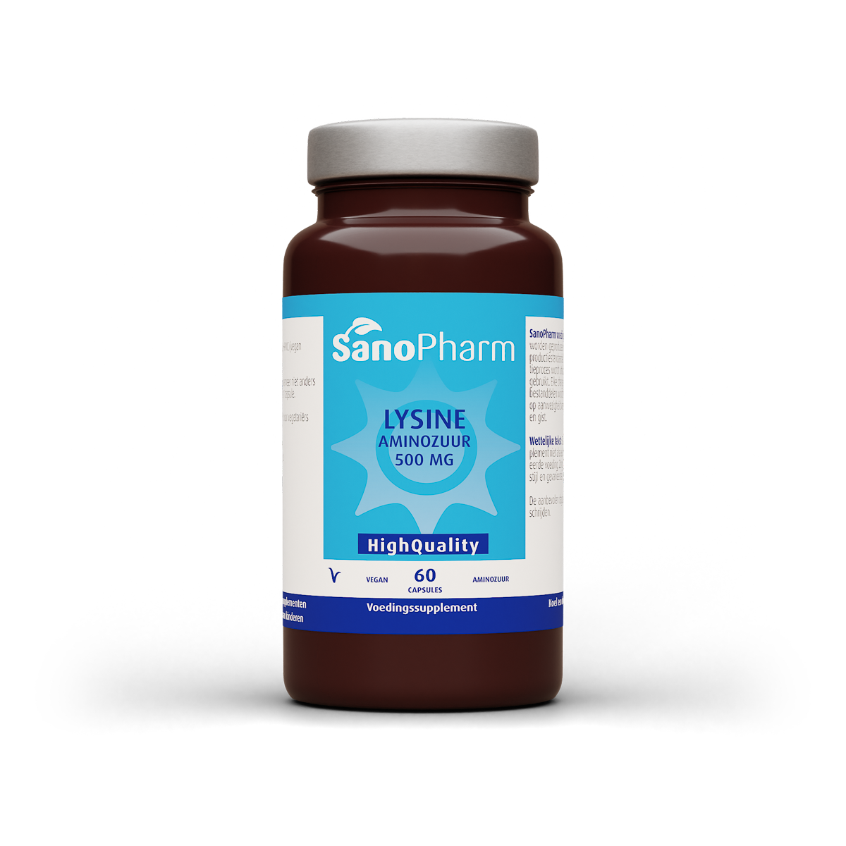 SanoPharm Lysine high quality 60.00 Capsules