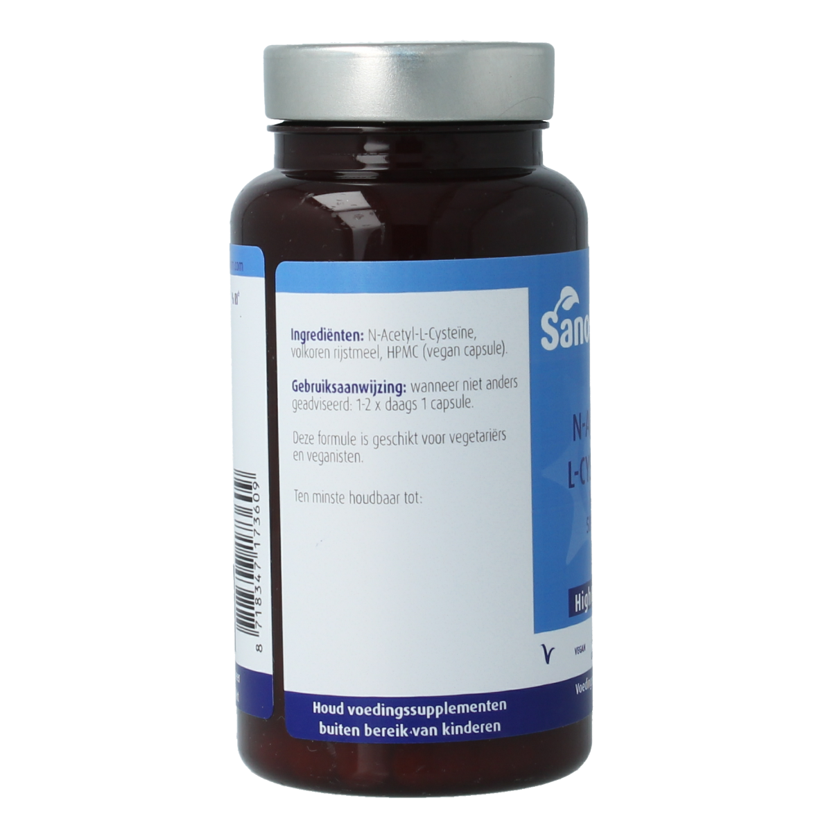 SanoPharm N-Acetyl L-Cysteine NAC high quality 60.00 Capsules