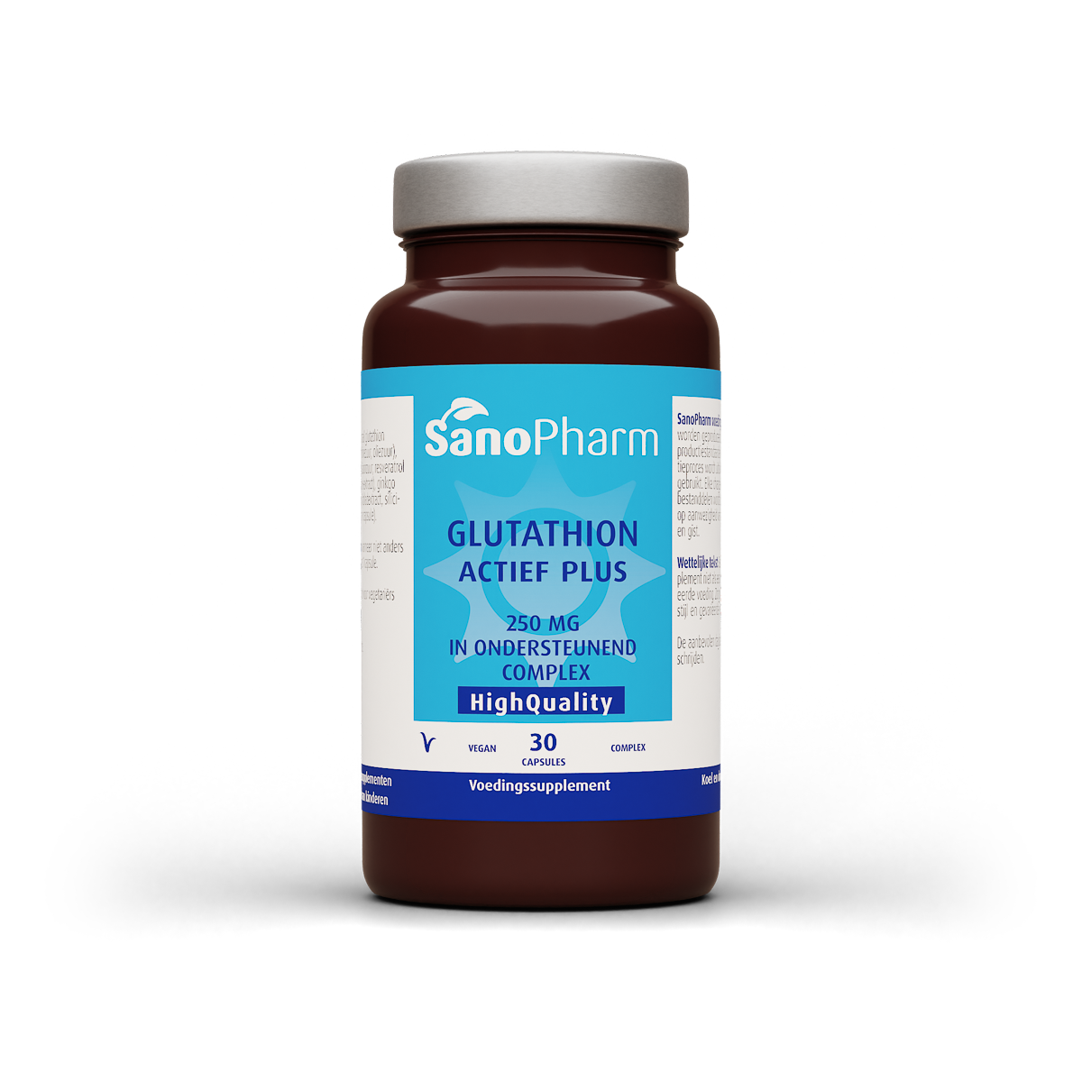 SanoPharm Glutathion actief plus high quality 30.00 Capsules