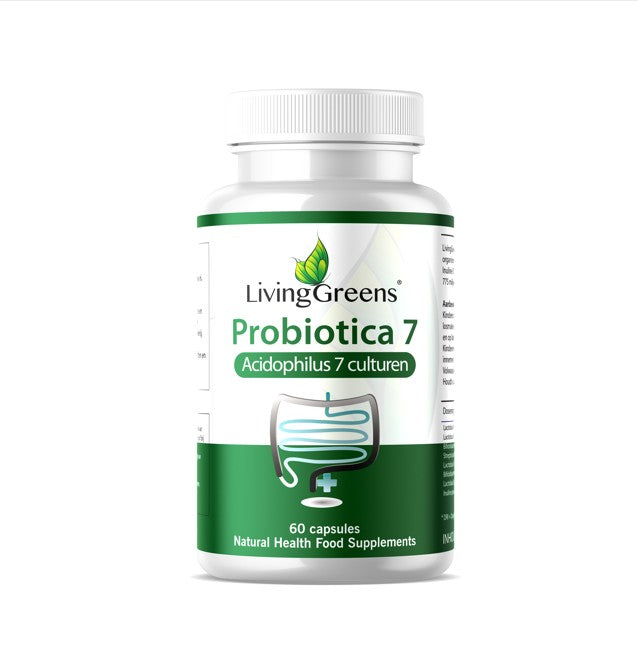 Livinggreens Probiotica acidophilus 7 culturen 60.00 Capsules