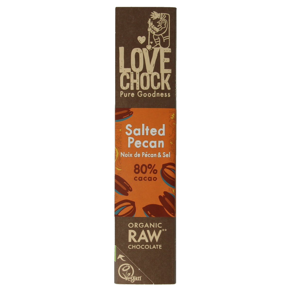 Lovechock Salted pecan bio 40.00 Gram