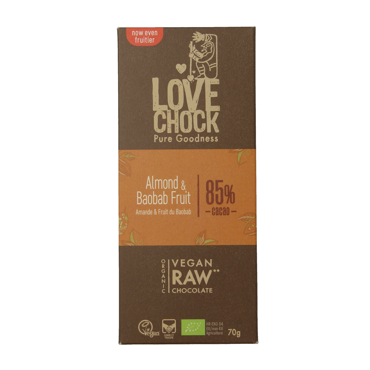 Lovechock Almond baobab bio 70.00 Gram