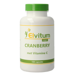 Elvitum  Cranberry + 60mg vitamine C 150.00 Vegetarische capsules