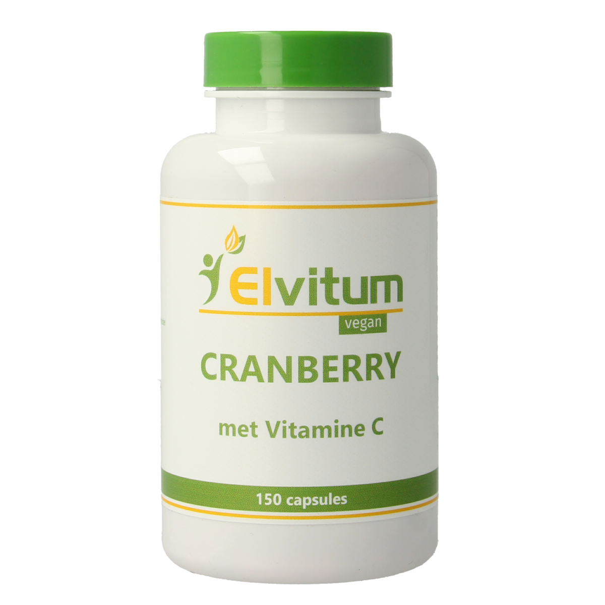 Elvitum  Cranberry + 60mg vitamine C 150.00 Vegetarische capsules