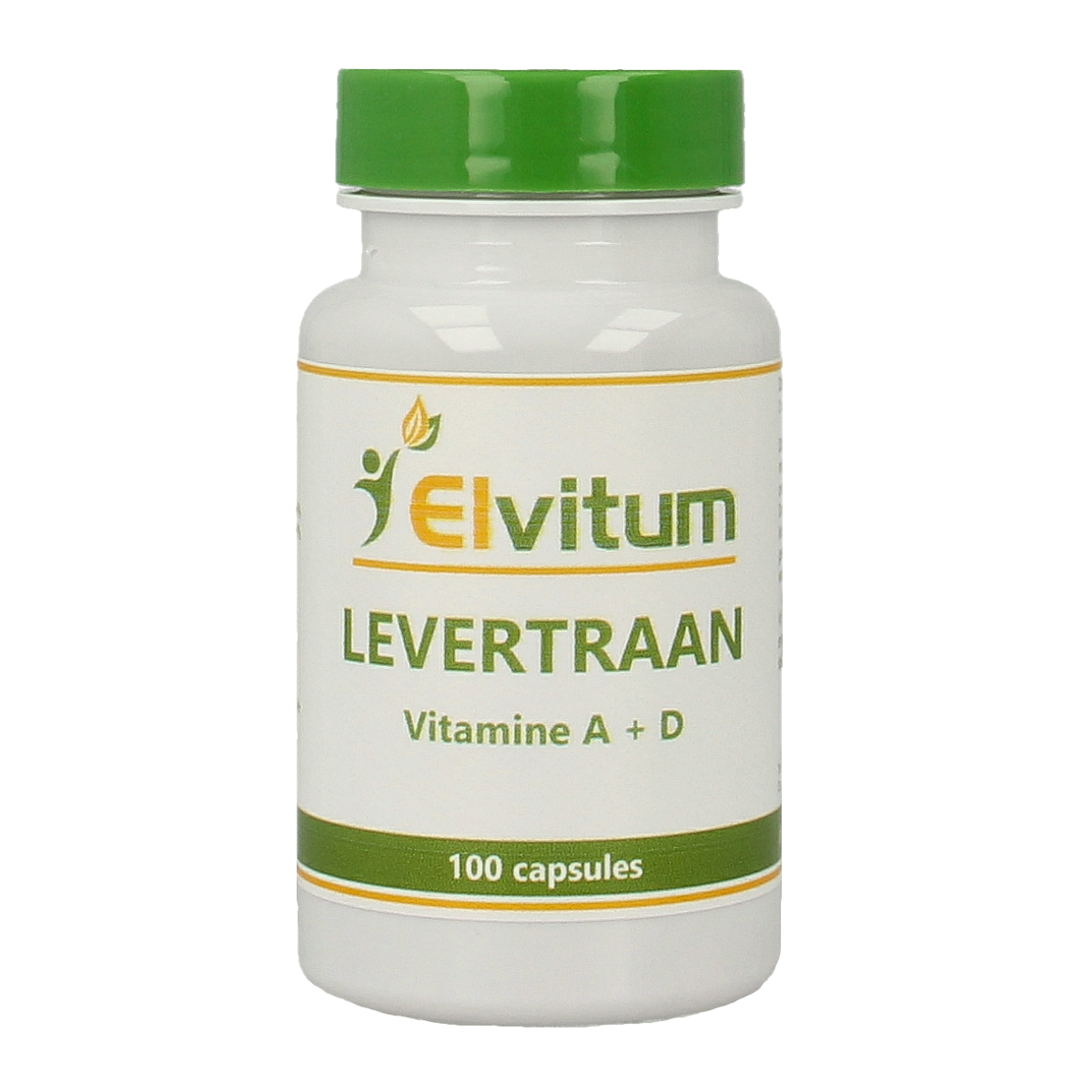 Elvitum  Levertraan A D3 100.00 Capsules